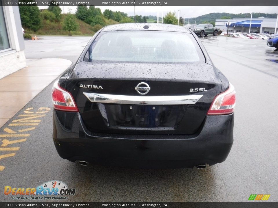 2013 Nissan Altima 3.5 SL Super Black / Charcoal Photo #9