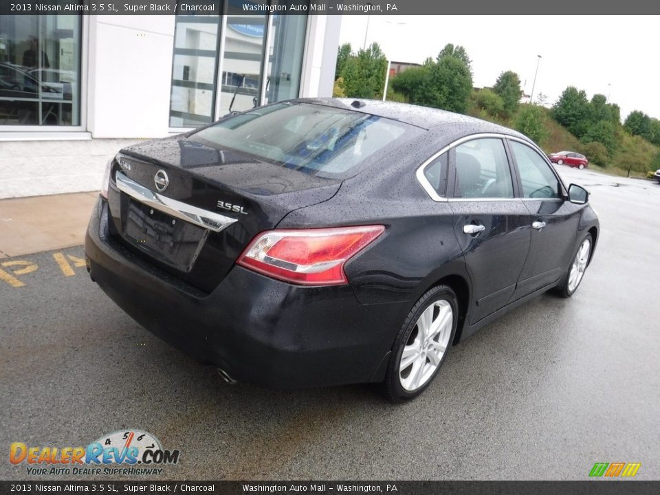 2013 Nissan Altima 3.5 SL Super Black / Charcoal Photo #10