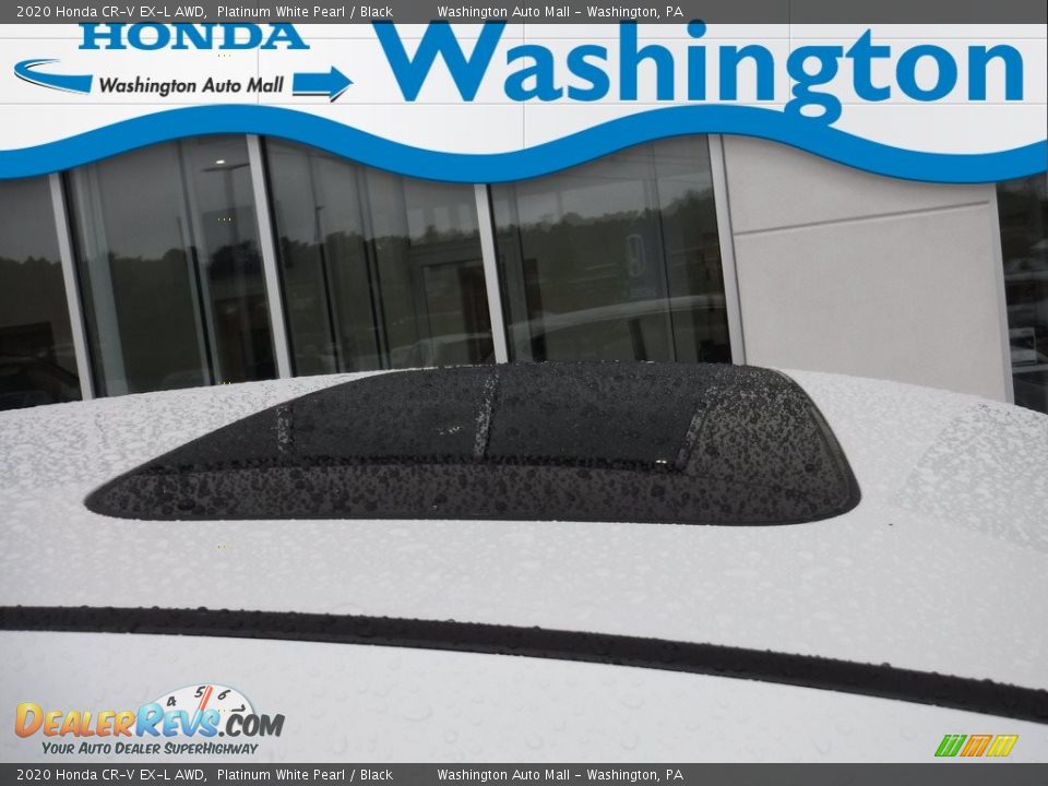 2020 Honda CR-V EX-L AWD Platinum White Pearl / Black Photo #3