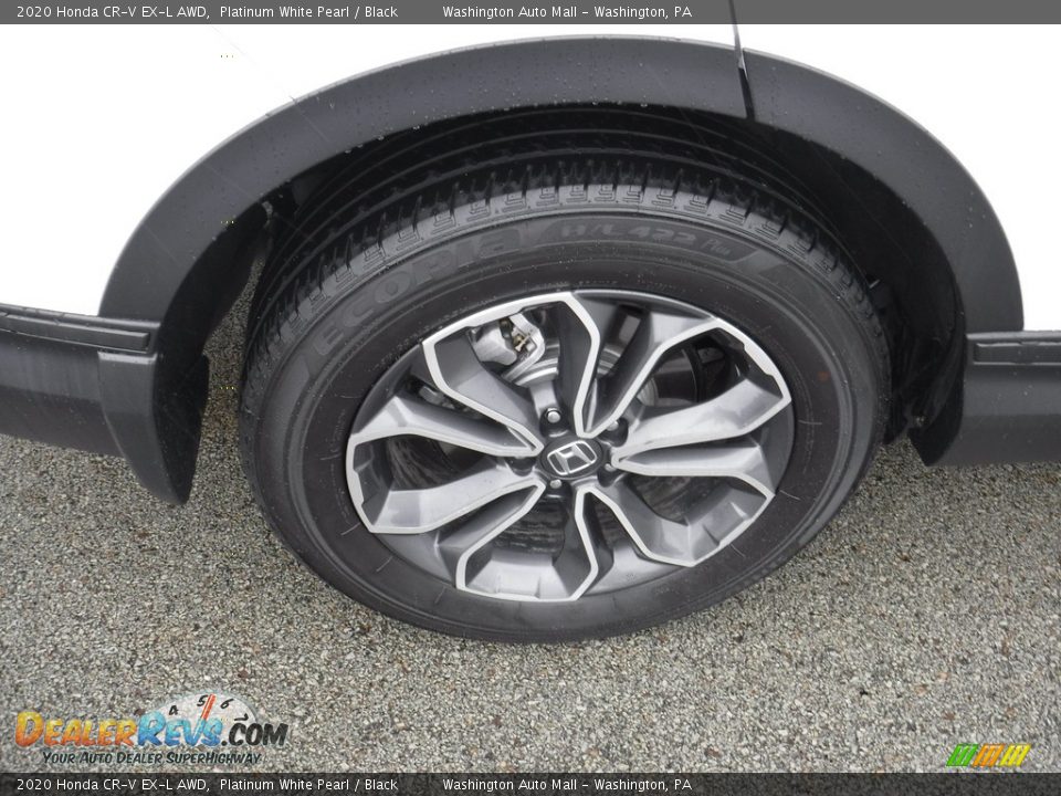 2020 Honda CR-V EX-L AWD Platinum White Pearl / Black Photo #4