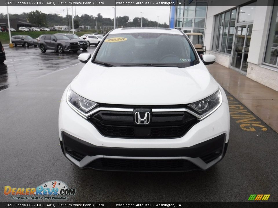 2020 Honda CR-V EX-L AWD Platinum White Pearl / Black Photo #5
