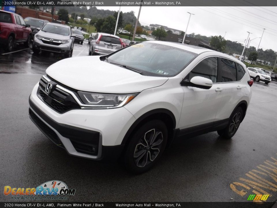 2020 Honda CR-V EX-L AWD Platinum White Pearl / Black Photo #6