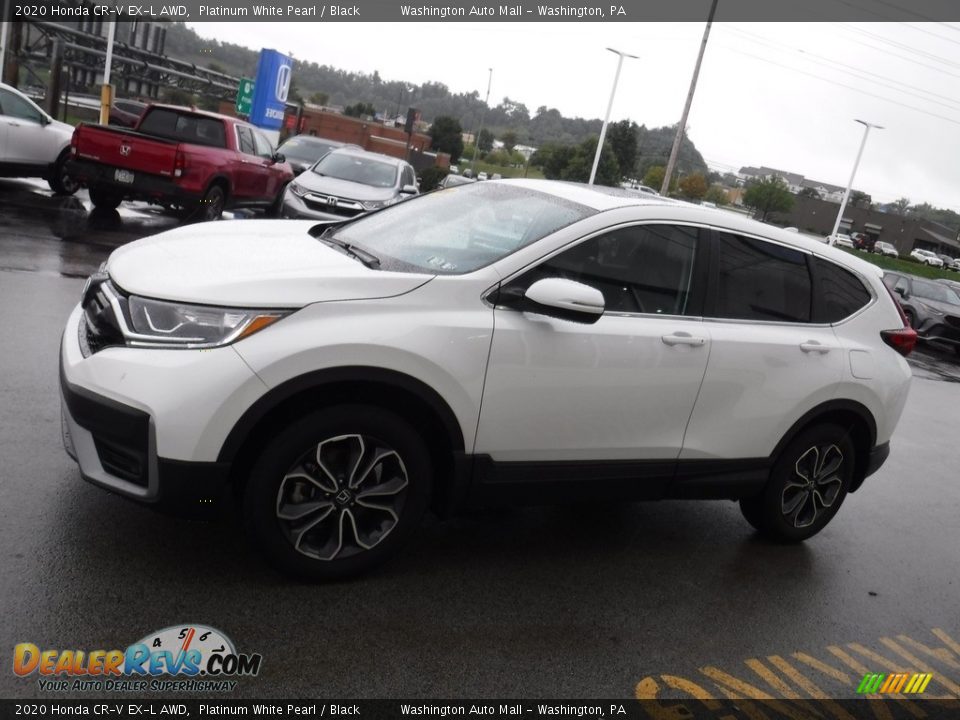 2020 Honda CR-V EX-L AWD Platinum White Pearl / Black Photo #7