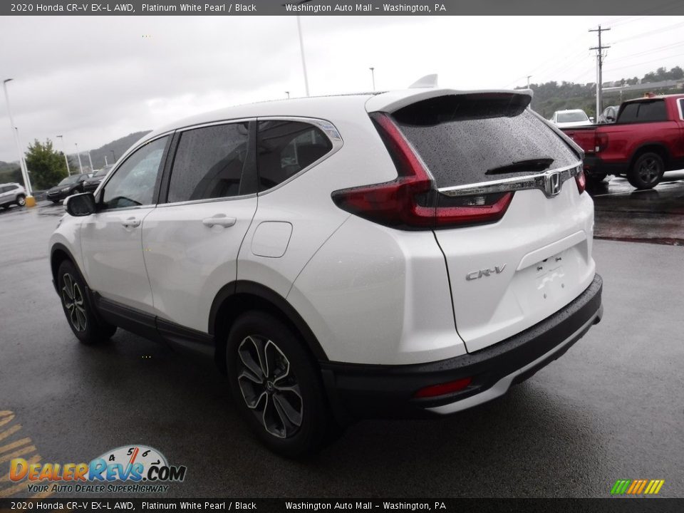 2020 Honda CR-V EX-L AWD Platinum White Pearl / Black Photo #8