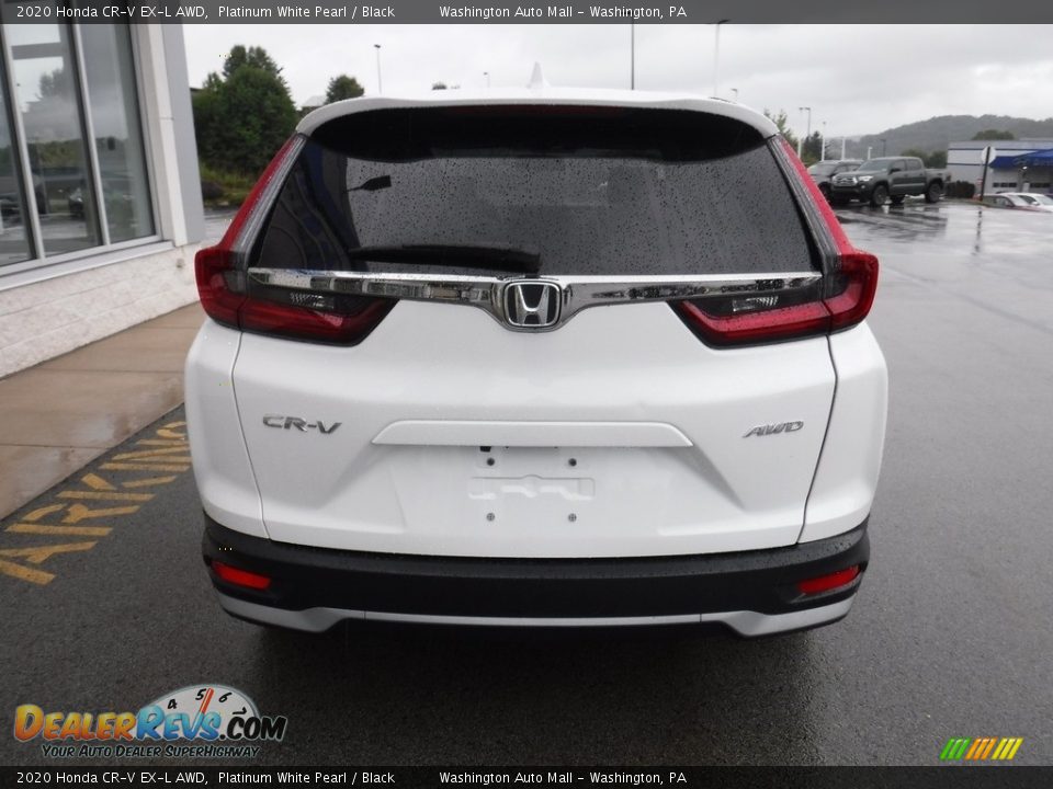 2020 Honda CR-V EX-L AWD Platinum White Pearl / Black Photo #9
