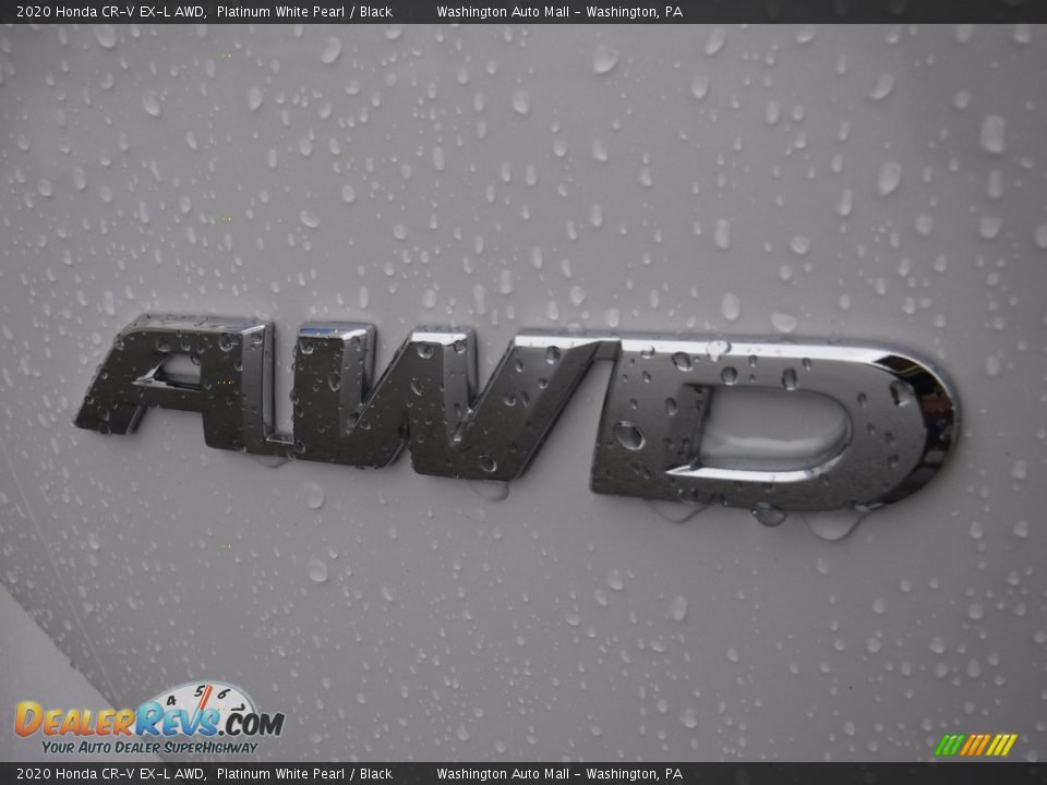 2020 Honda CR-V EX-L AWD Platinum White Pearl / Black Photo #11