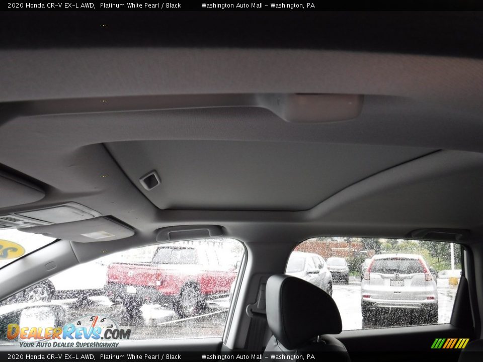 2020 Honda CR-V EX-L AWD Platinum White Pearl / Black Photo #12