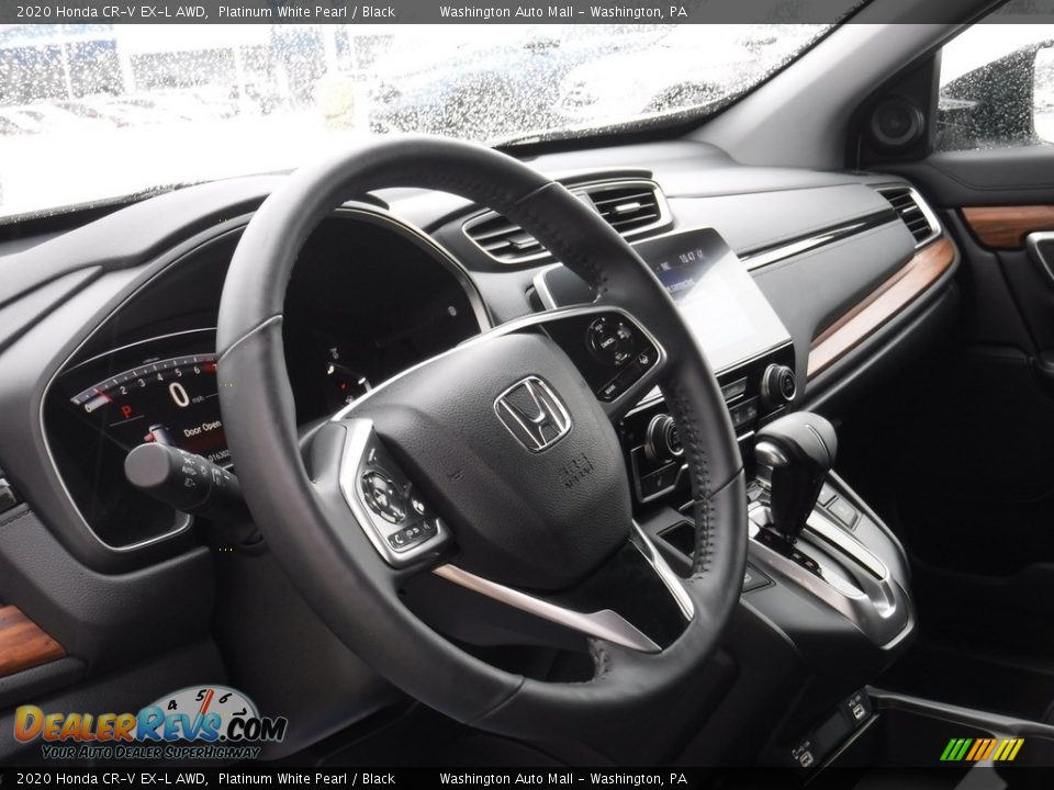 2020 Honda CR-V EX-L AWD Platinum White Pearl / Black Photo #13