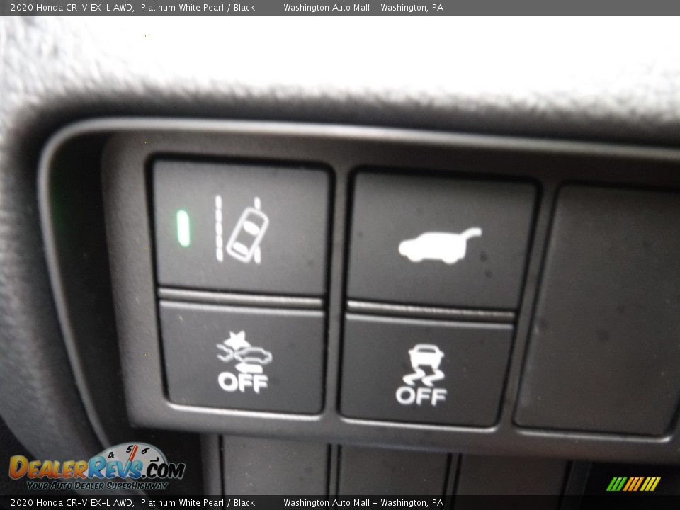 2020 Honda CR-V EX-L AWD Platinum White Pearl / Black Photo #15