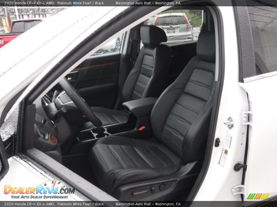 2020 Honda CR-V EX-L AWD Platinum White Pearl / Black Photo #17