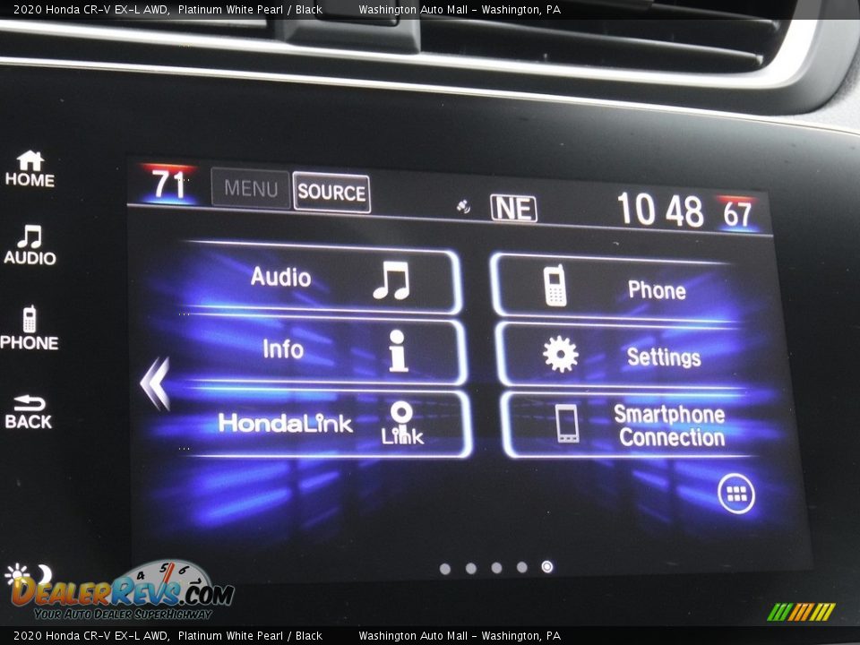 2020 Honda CR-V EX-L AWD Platinum White Pearl / Black Photo #20