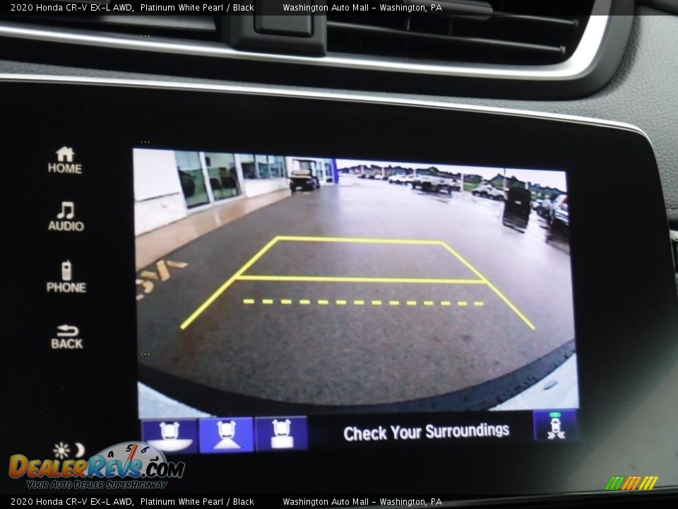 2020 Honda CR-V EX-L AWD Platinum White Pearl / Black Photo #21