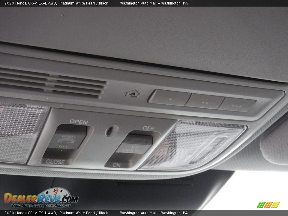 2020 Honda CR-V EX-L AWD Platinum White Pearl / Black Photo #22
