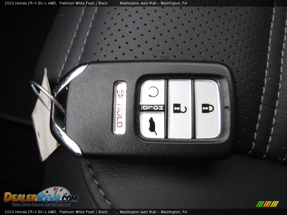 2020 Honda CR-V EX-L AWD Platinum White Pearl / Black Photo #30