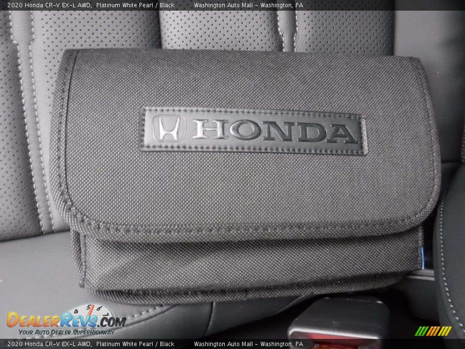 2020 Honda CR-V EX-L AWD Platinum White Pearl / Black Photo #31