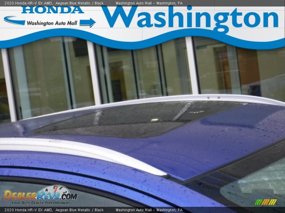 2020 Honda HR-V EX AWD Aegean Blue Metallic / Black Photo #3