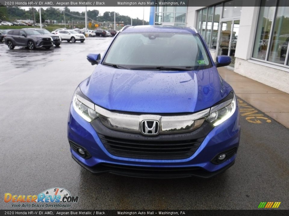 2020 Honda HR-V EX AWD Aegean Blue Metallic / Black Photo #5