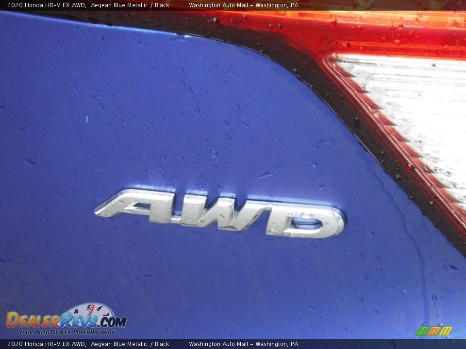 2020 Honda HR-V EX AWD Aegean Blue Metallic / Black Photo #11