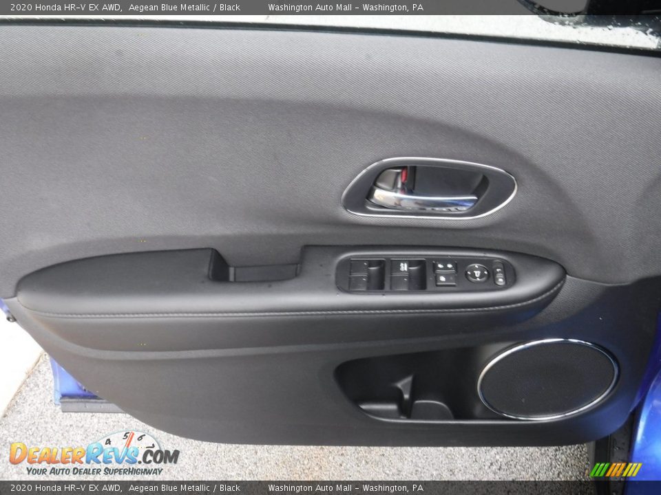 2020 Honda HR-V EX AWD Aegean Blue Metallic / Black Photo #12