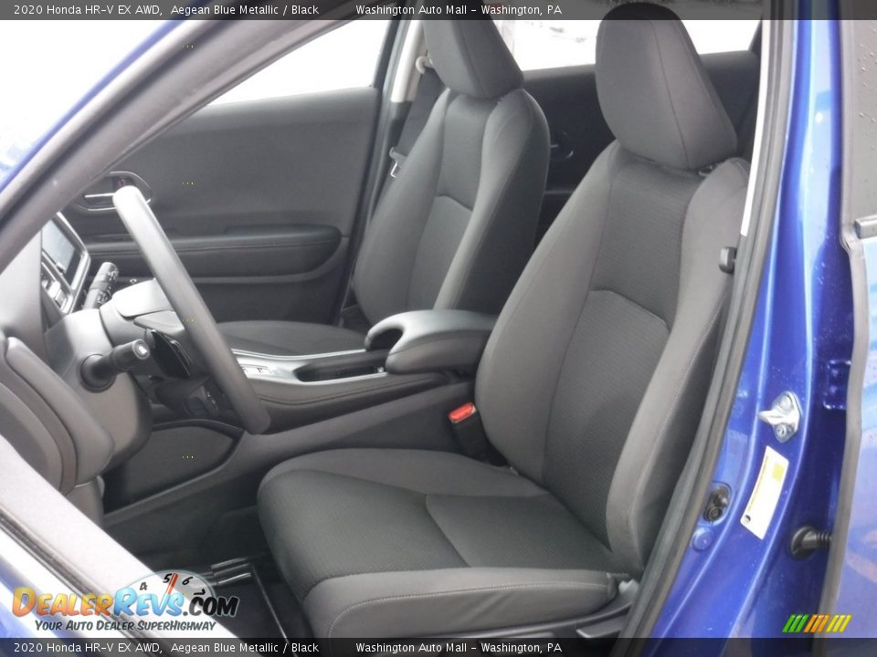 2020 Honda HR-V EX AWD Aegean Blue Metallic / Black Photo #15