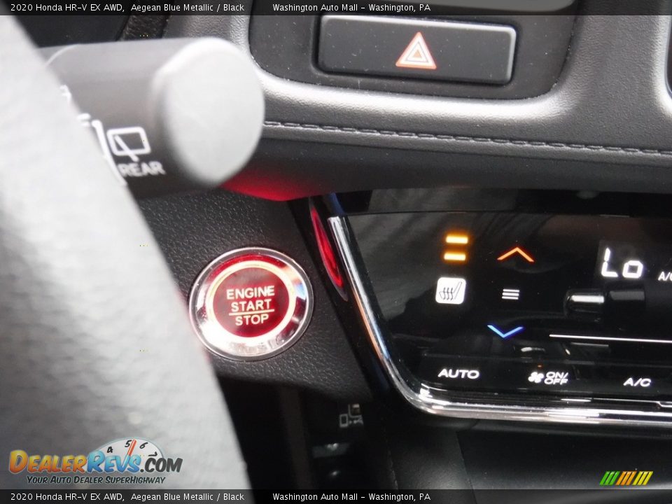 2020 Honda HR-V EX AWD Aegean Blue Metallic / Black Photo #17