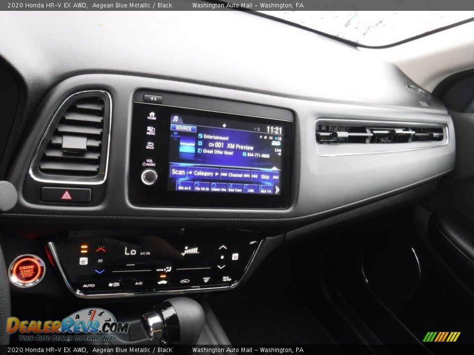 2020 Honda HR-V EX AWD Aegean Blue Metallic / Black Photo #18