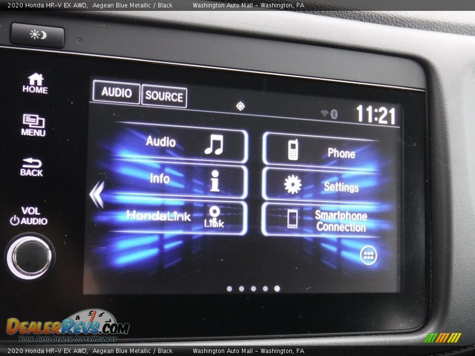 2020 Honda HR-V EX AWD Aegean Blue Metallic / Black Photo #20