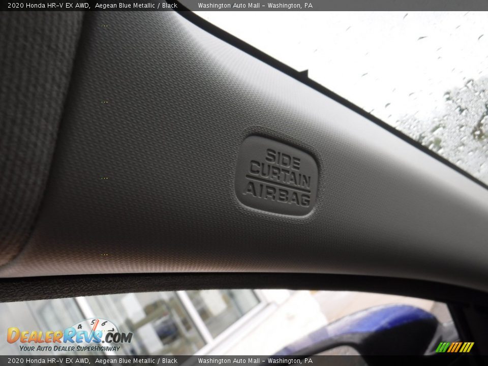 2020 Honda HR-V EX AWD Aegean Blue Metallic / Black Photo #21