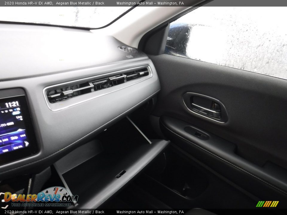2020 Honda HR-V EX AWD Aegean Blue Metallic / Black Photo #26