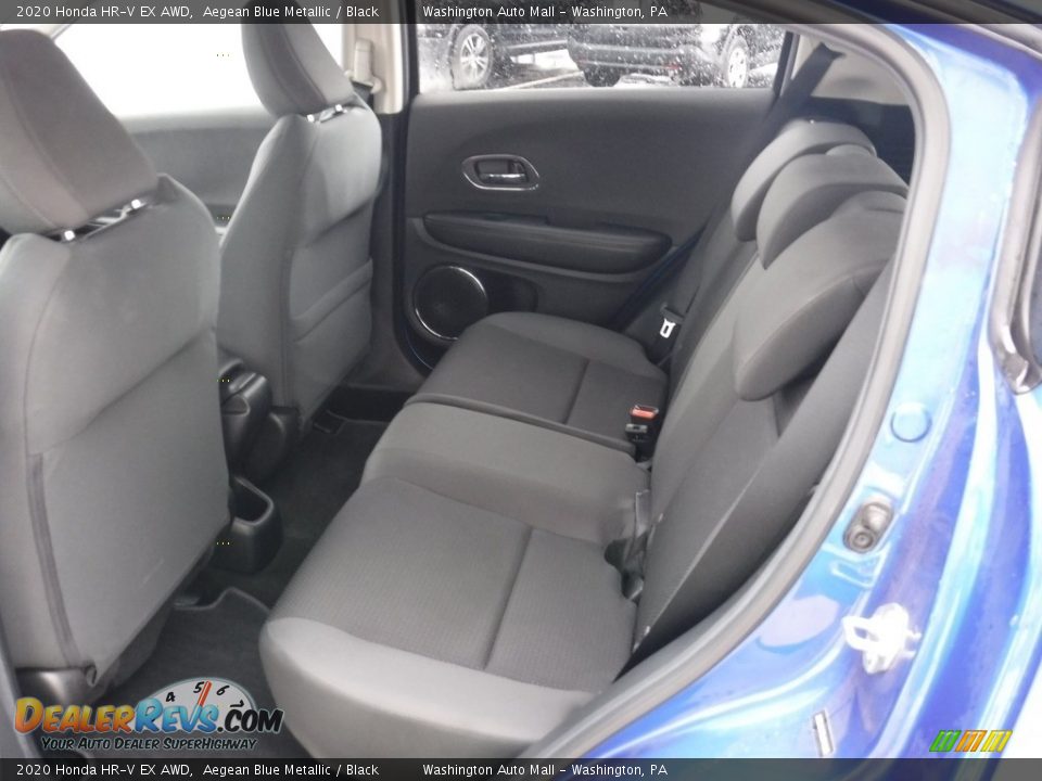 2020 Honda HR-V EX AWD Aegean Blue Metallic / Black Photo #28
