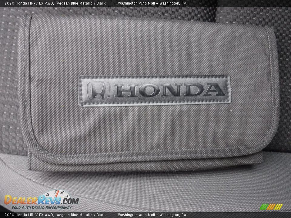 2020 Honda HR-V EX AWD Aegean Blue Metallic / Black Photo #30