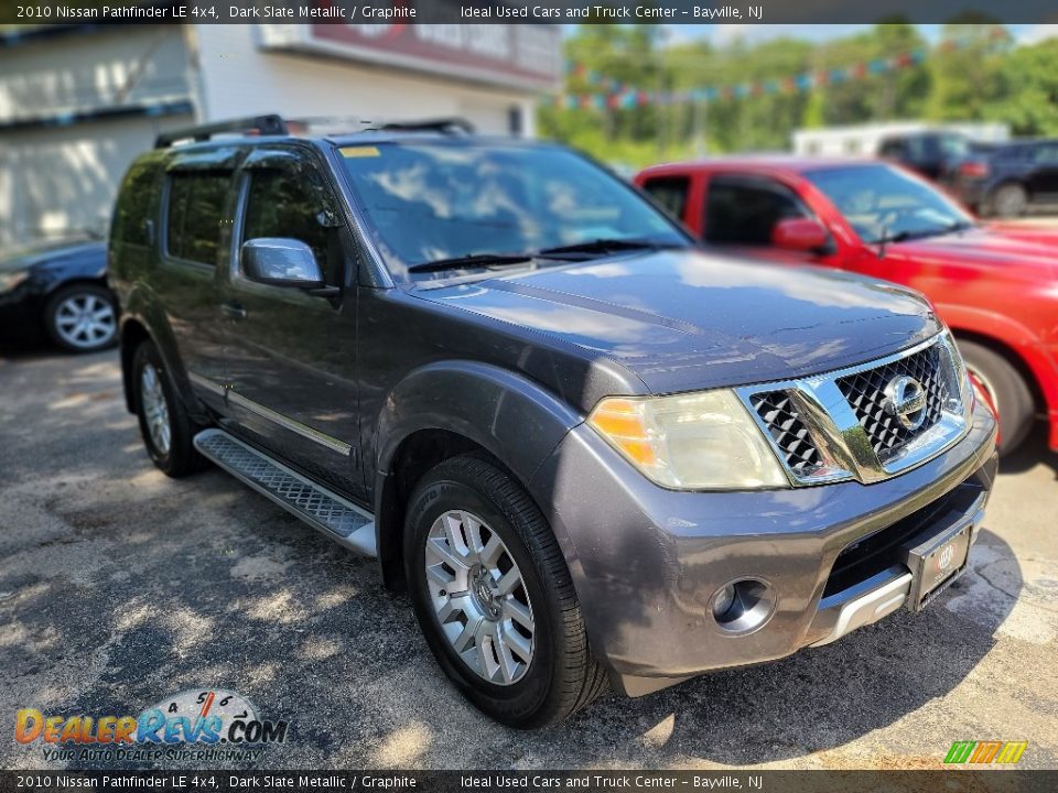 2010 Nissan Pathfinder LE 4x4 Dark Slate Metallic / Graphite Photo #1