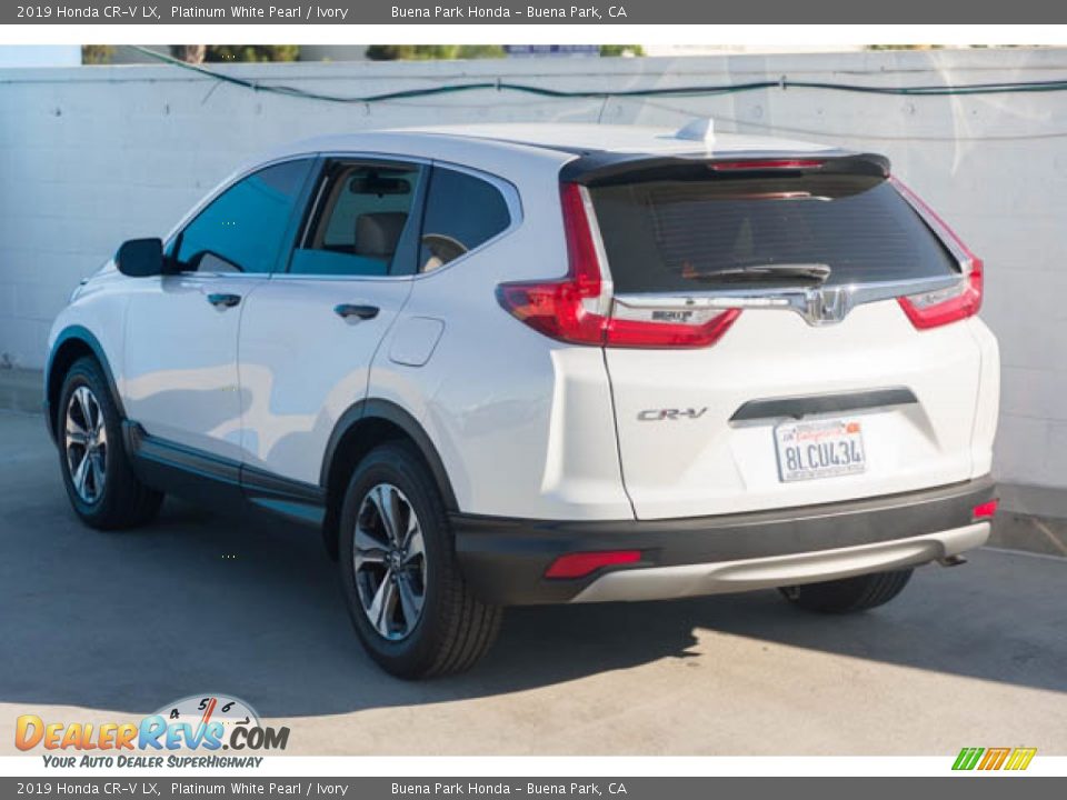 2019 Honda CR-V LX Platinum White Pearl / Ivory Photo #2