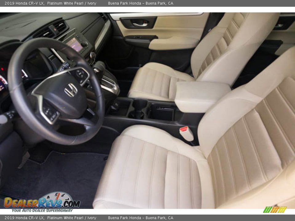 2019 Honda CR-V LX Platinum White Pearl / Ivory Photo #3