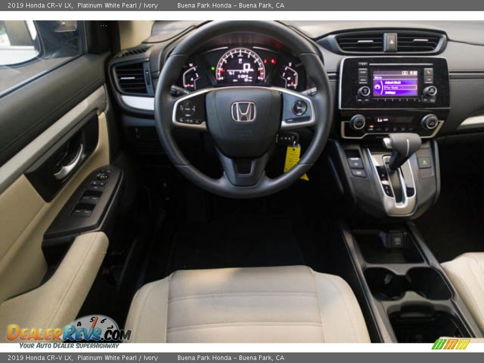 2019 Honda CR-V LX Platinum White Pearl / Ivory Photo #5