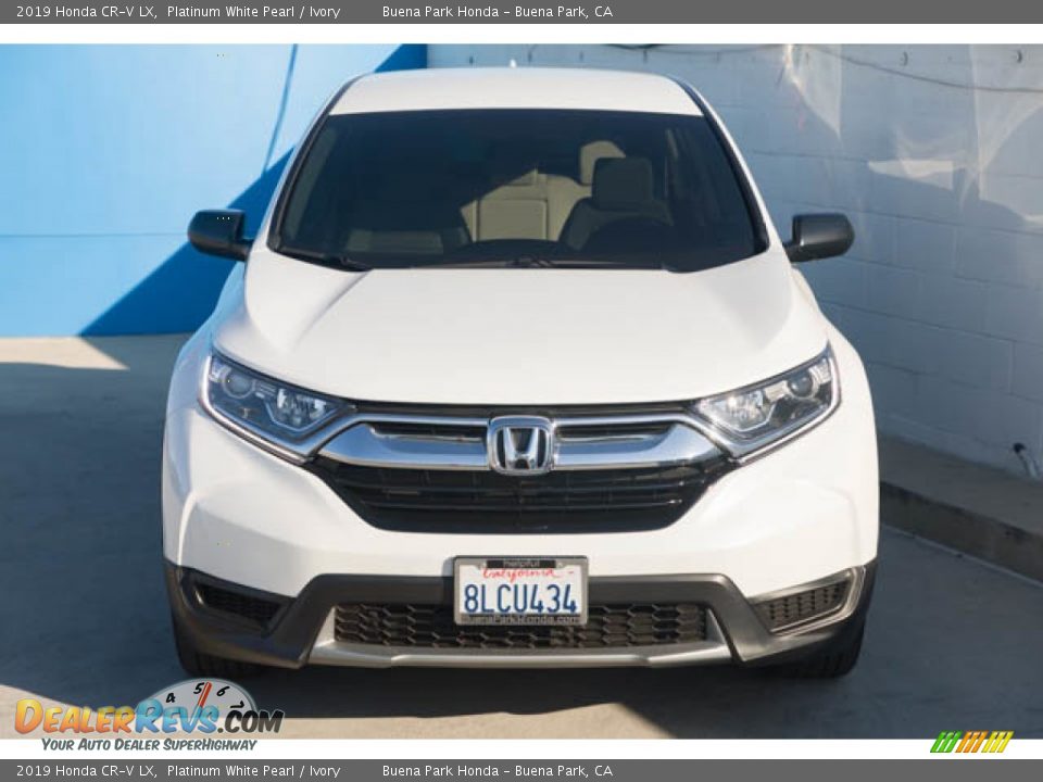 2019 Honda CR-V LX Platinum White Pearl / Ivory Photo #7