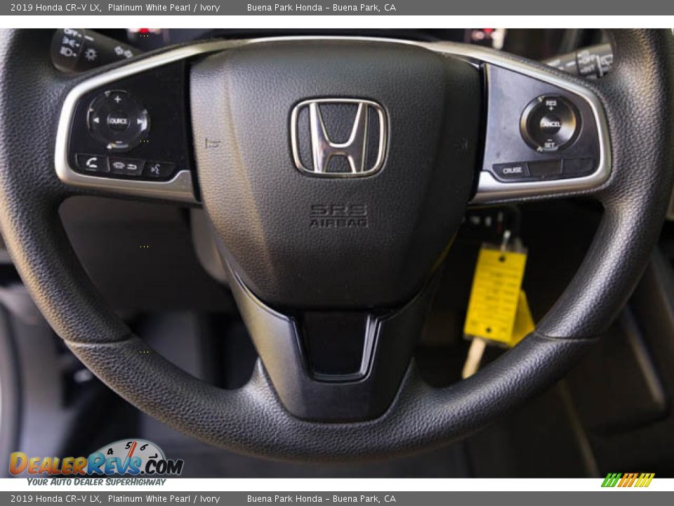 2019 Honda CR-V LX Platinum White Pearl / Ivory Photo #13