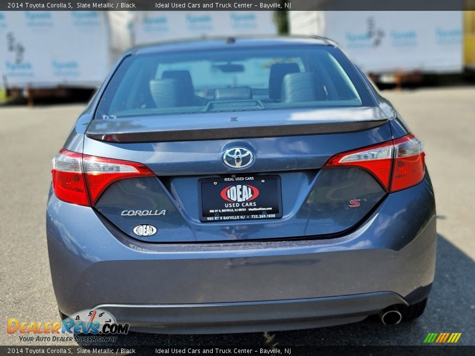 2014 Toyota Corolla S Slate Metallic / Black Photo #6