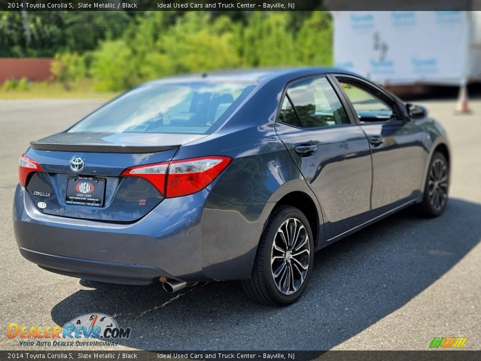 2014 Toyota Corolla S Slate Metallic / Black Photo #7