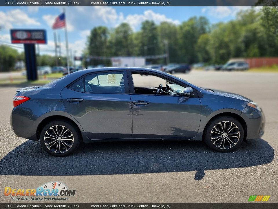 2014 Toyota Corolla S Slate Metallic / Black Photo #8