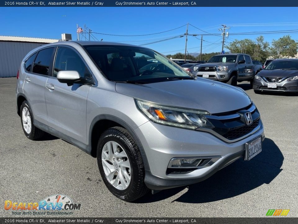 2016 Honda CR-V EX Alabaster Silver Metallic / Gray Photo #1