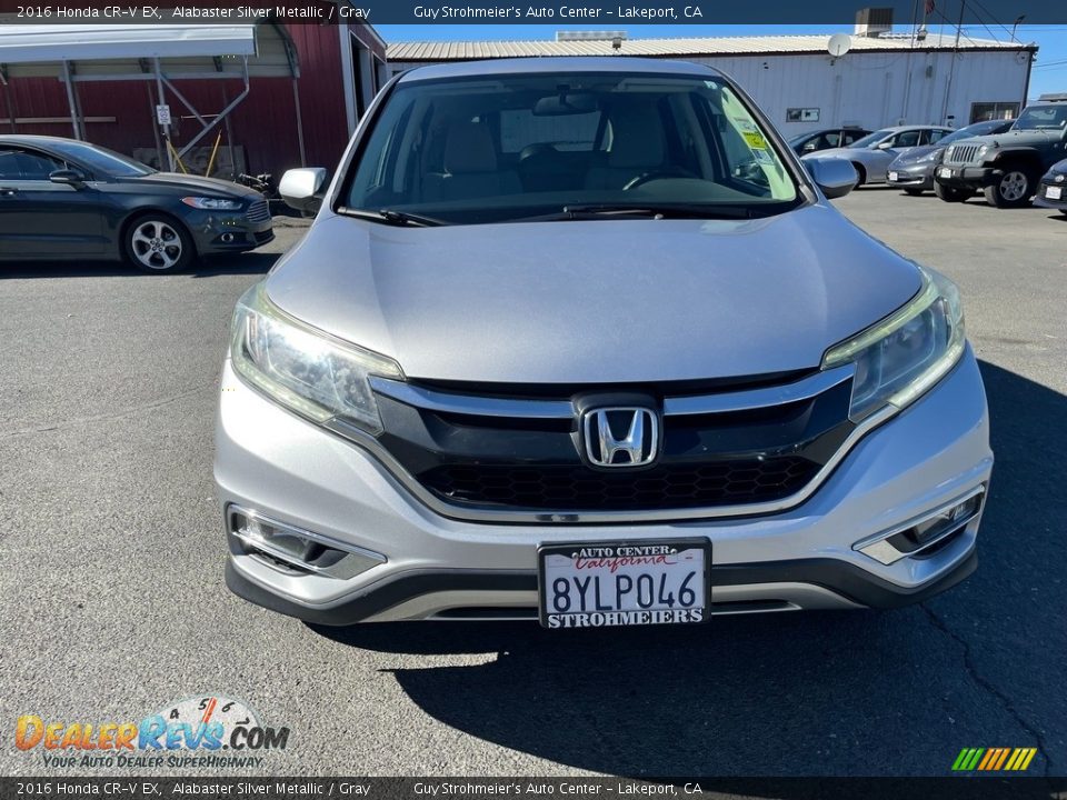 2016 Honda CR-V EX Alabaster Silver Metallic / Gray Photo #2