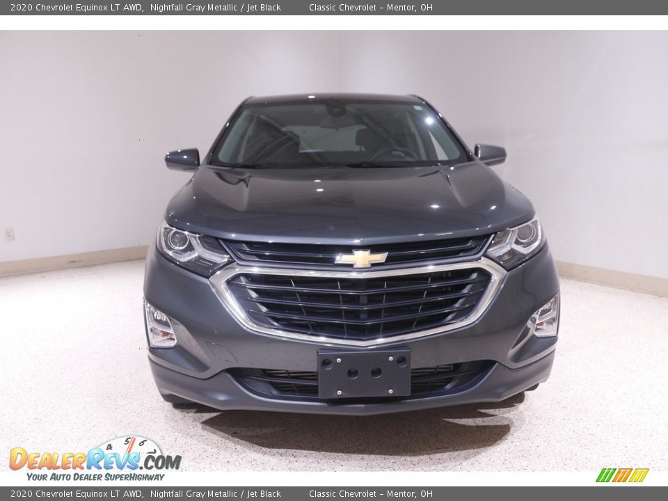 2020 Chevrolet Equinox LT AWD Nightfall Gray Metallic / Jet Black Photo #2