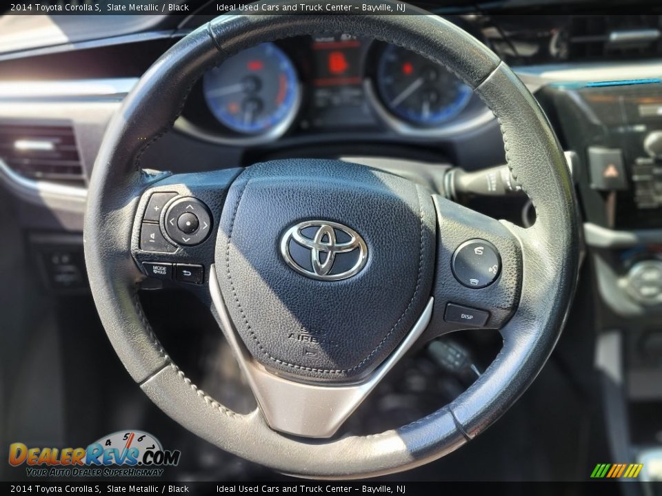 2014 Toyota Corolla S Slate Metallic / Black Photo #16