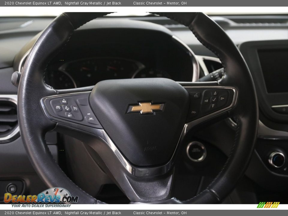 2020 Chevrolet Equinox LT AWD Nightfall Gray Metallic / Jet Black Photo #7