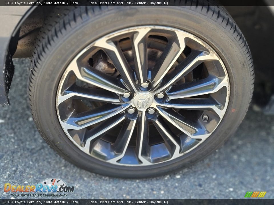 2014 Toyota Corolla S Slate Metallic / Black Photo #21