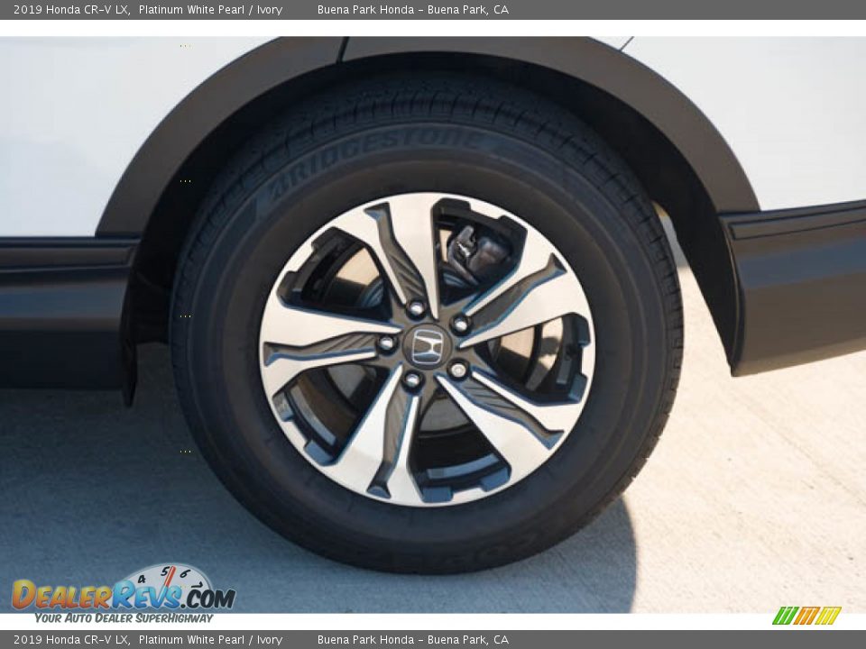 2019 Honda CR-V LX Platinum White Pearl / Ivory Photo #36