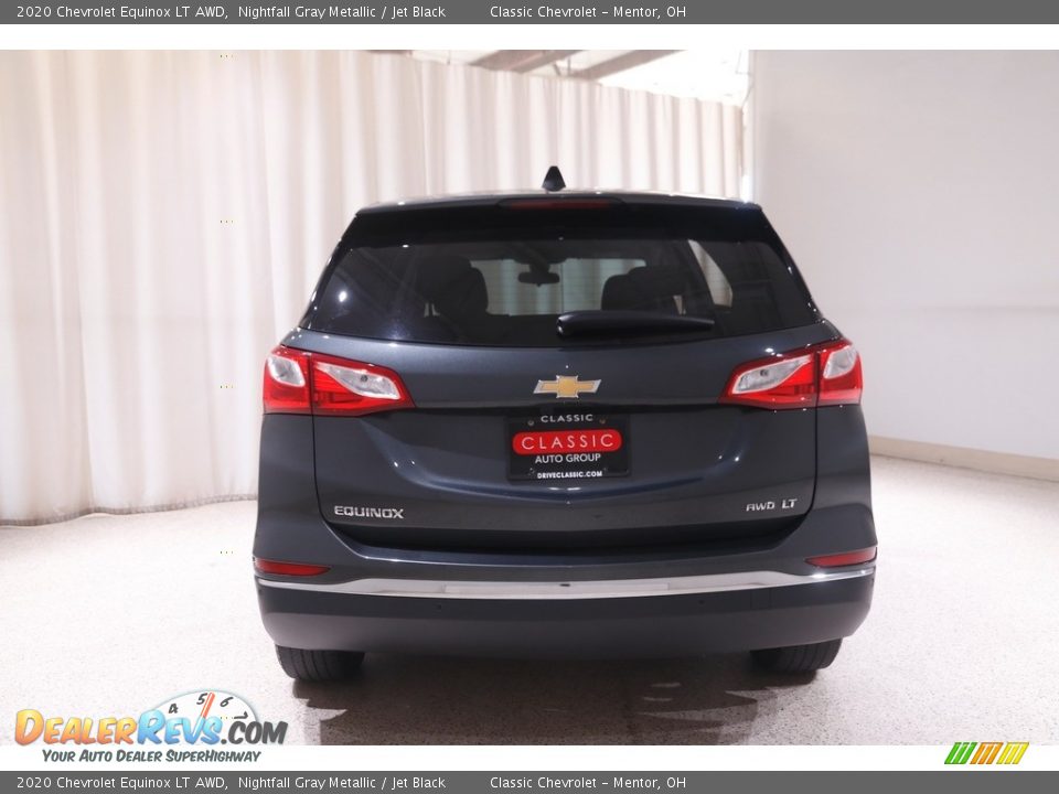 2020 Chevrolet Equinox LT AWD Nightfall Gray Metallic / Jet Black Photo #17