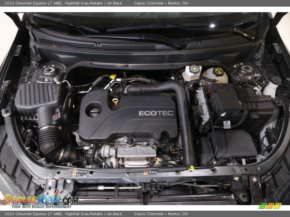 2020 Chevrolet Equinox LT AWD Nightfall Gray Metallic / Jet Black Photo #18