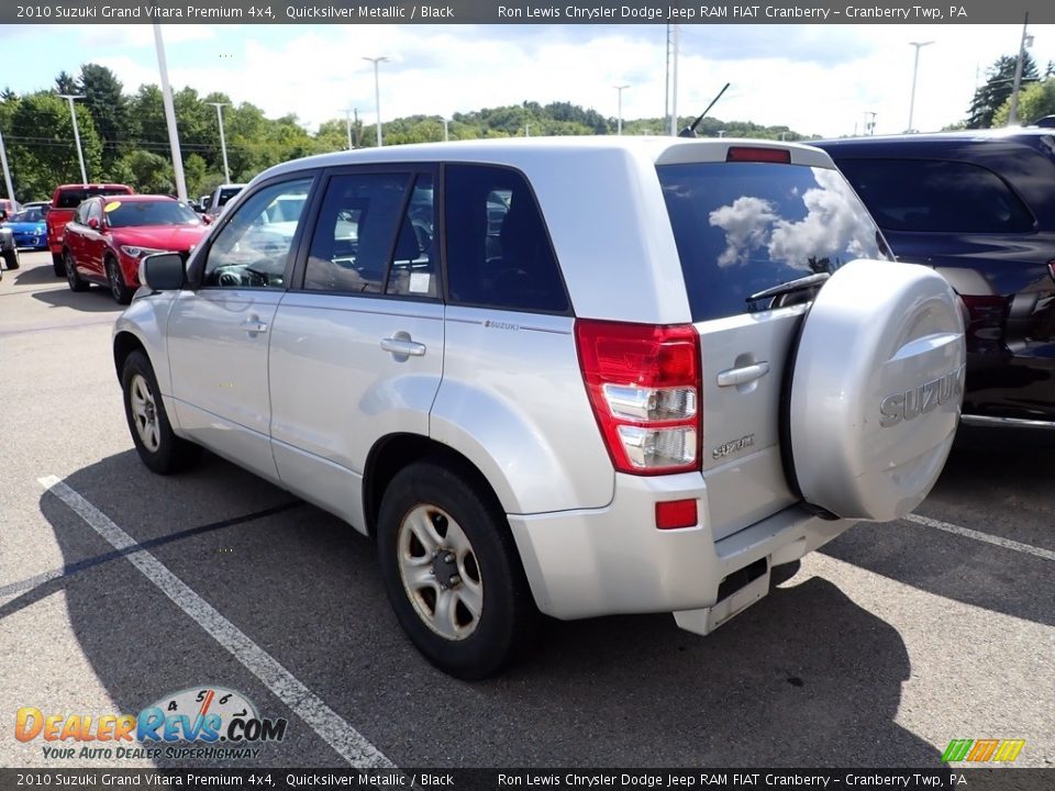 2010 Suzuki Grand Vitara Premium 4x4 Quicksilver Metallic / Black Photo #4